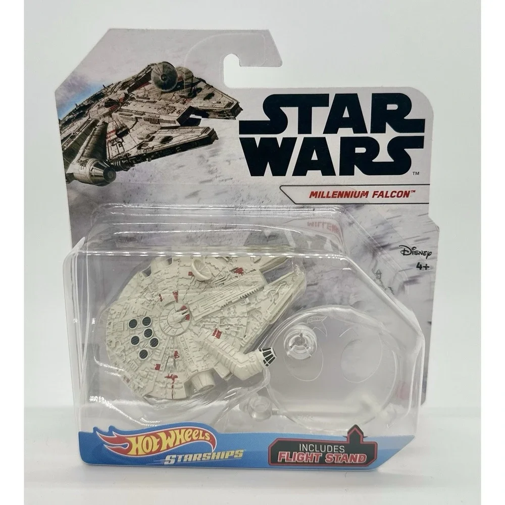 Hot Wheels Star Wars Starships Lot Razor Crest Falcon Grogu Vader TIE AT-ST NIB